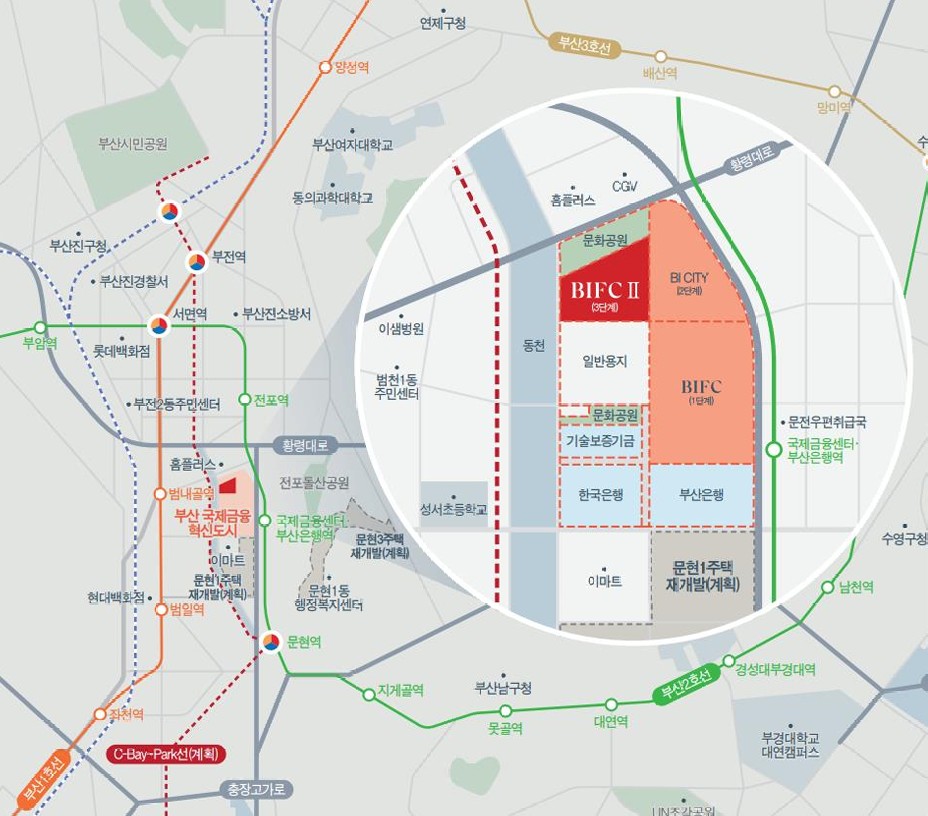 BIFC II 위치도